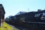 NS 3679 passing the old CNJ Station